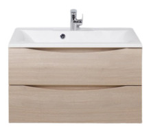 Тумба под раковину BelBagno Marino 80 MARINO-800-2C-SO-RG-P подвесная Rovere Grigio