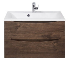 Тумба под раковину BelBagno Marino 75 MARINO-750-2C-SO-RW-P подвесная Rovere Moro