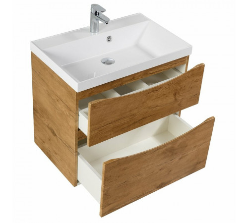 Тумба под раковину BelBagno Marino 90 MARINO-H60-900-2C-SO-RN-P подвесная Rovere Nature