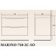 Тумба под раковину BelBagno Marino 75 MARINO-750-2C-SO-BL-P подвесная Bianco Lucido