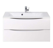 Тумба под раковину BelBagno Marino 90 MARINO-900-2C-SO-BL-P подвесная Bianco Lucido