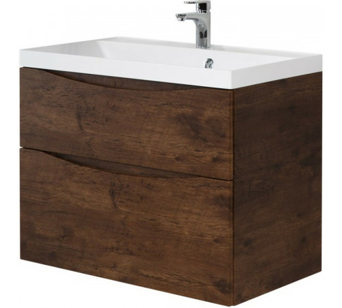 Тумба под раковину BelBagno Marino 100 MARINO-H60-1000-2C-SO-RW-P подвесная Rovere Moro