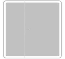 Зеркальный шкаф BelBagno Marino 80 SPC-MAR-800/800-2A-LED-TCH с подсветкой Белый