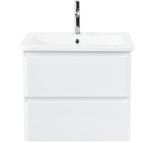 Тумба под раковину BelBagno 60 ALBANO-CER-600-2C-SO-BL подвесная Bianco Lucido