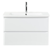 Тумба под раковину BelBagno 105 ALBANO-CER-1050-2C-SO-BL подвесная Bianco Lucido