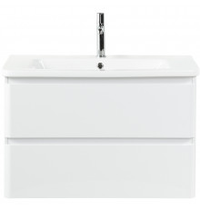 Тумба под раковину BelBagno 105 ALBANO-CER-1050-2C-SO-BL подвесная Bianco Lucido