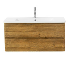 Тумба под раковину BelBagno 105 ALBANO-CER-1050-2C-SO-RR подвесная Rovere Rustico