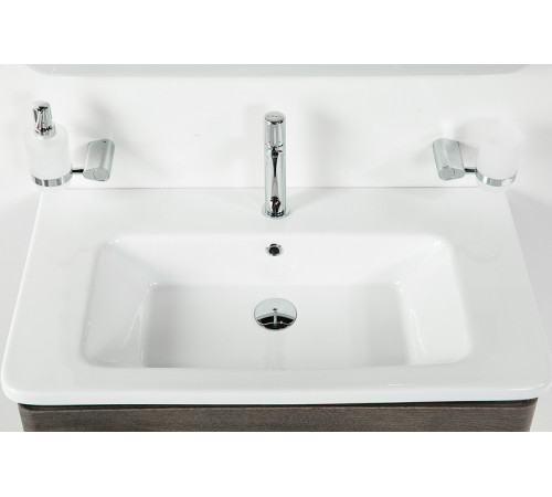 Тумба под раковину BelBagno 80 ALBANO-CER-800-2C-SO-RNG подвесная Robere Nature Grigio