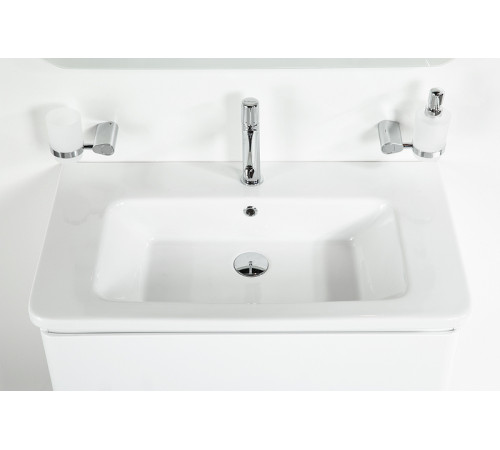 Тумба под раковину BelBagno 105 ALBANO-CER-1050-2C-SO-BL подвесная Bianco Lucido