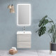 Тумба под раковину BelBagno 50 ALBANO-CER-500-2C-SO-RVB подвесная Rovere Vintage Bianco