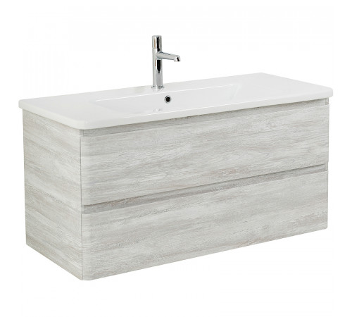 Тумба под раковину BelBagno 105 ALBANO-CER-1050-2C-SO-RVB подвесная Rovere Vintage Bianco