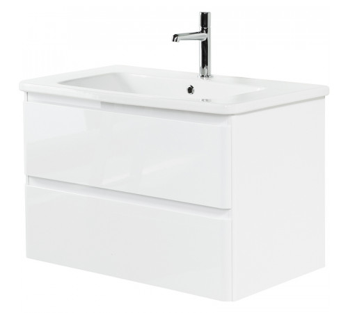 Тумба под раковину BelBagno 105 ALBANO-CER-1050-2C-SO-BL подвесная Bianco Lucido