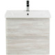 Тумба под раковину BelBagno 60 ALBANO-CER-600-2C-SO-RVB подвесная Rovere Vintage Bianco