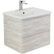 Тумба под раковину BelBagno 50 ALBANO-CER-500-2C-SO-RVB подвесная Rovere Vintage Bianco