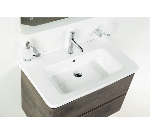 Тумба под раковину BelBagno 80 ALBANO-CER-800-2C-SO-RNG подвесная Robere Nature Grigio