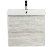 Тумба под раковину BelBagno 50 ALBANO-CER-500-2C-SO-RVB подвесная Rovere Vintage Bianco