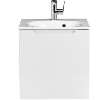 Тумба под раковину BelBagno Etna 50 L ETNA-500-1A-SO-BL-P-L подвесная Bianco Lucido