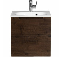 Тумба под раковину BelBagno Etna 50 L ETNA-500-1A-SO-RW-P-L подвесная Rovere Moro