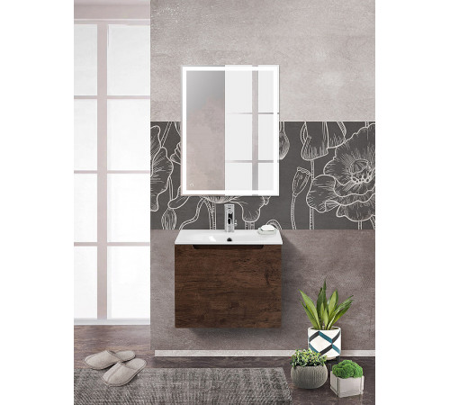 Тумба под раковину BelBagno Etna 60 ETNA-600-1C-SO-RW-P подвесная Rovere Moro