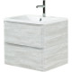 Тумба под раковину BelBagno 70 ALBANO-700-2C-SO-RVB подвесная Rovere Vintage Bianco