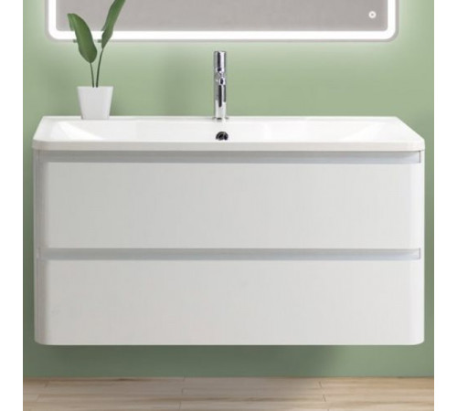 Тумба под раковину BelBagno ALBANO-800-2C-SO-BL подвесная Bianco Lucido