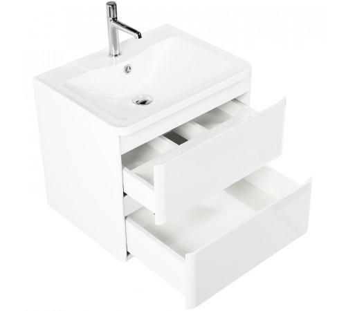 Тумба под раковину BelBagno 70 ALBANO-700-2C-SO-BL подвесная Bianco Lucido