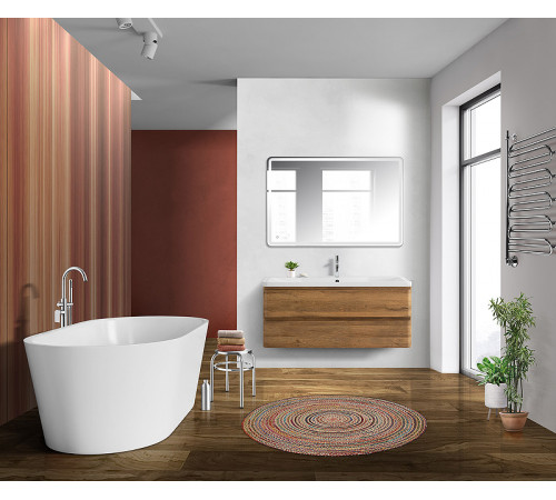 Тумба под раковину BelBagno 120 ALBANO-1200-2C-SO-RR подвесная Rovere Rustico