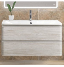 Тумба под раковину BelBagno ALBANO-1000-2C-SO-RVB подвесная Rovere Vintage Bianco