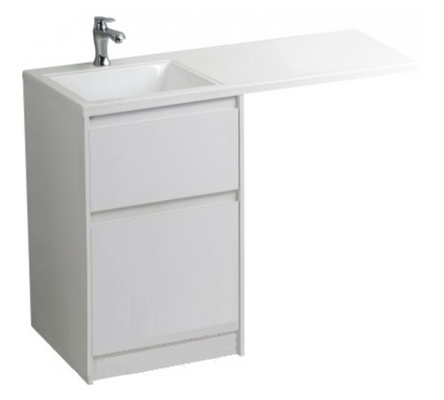 Тумба под раковину BelBagno Kraft 120 KRAFT-LVD-580/1200-2C-PIA-BO Bianco Opaco