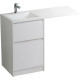 Тумба под раковину BelBagno Kraft 120 KRAFT-LVD-580/1200-2C-PIA-BO Bianco Opaco