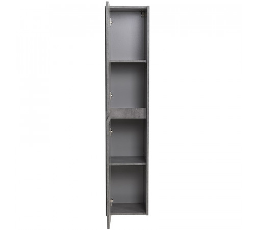 Шкаф пенал BelBagno Kraft 33 L KRAFT-1600-2A-SC-CG-L подвесной Cemento Grigio