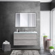 Тумба под раковину BelBagno Kraft 100 KRAFT-1000-2C-SO-CG подвесная Cemento Grigio