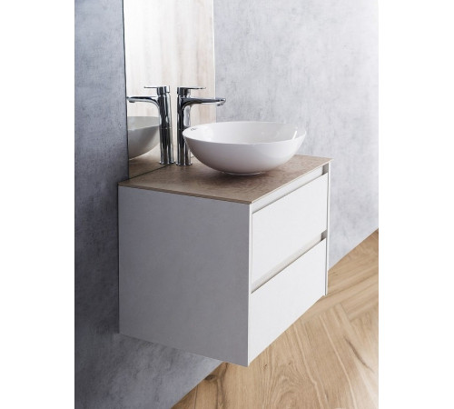 Тумба под раковину BelBagno Kraft 60 KRAFT-600-2C-SO-BO подвесная Bianco Opaco