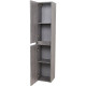 Шкаф пенал BelBagno Kraft 33 L KRAFT-1600-2A-SC-CG-L подвесной Cemento Grigio