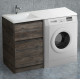 Тумба под раковину BelBagno Kraft 120 KRAFT-LVD-580/1200-2C-PIA-PP Pino Pasadena