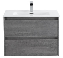 Тумба под раковину BelBagno Kraft 70 KRAFT-700-2C-SO-CG подвесная Cemento Grigio