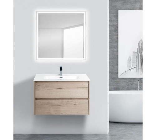 Тумба под раковину BelBagno Kraft 80 KRAFT-800-2C-SO-RGB подвесная Rovere Galifax Bianco