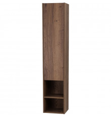 Шкаф пенал BelBagno Kraft 33 L KRAFT-1600-1A-SC-RT-L подвесной Rovere Tabacco