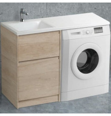 Тумба под раковину BelBagno Kraft 120 KRAFT-LVD-580/1200-2C-PIA-RNN Rovere Nebrasca Nature