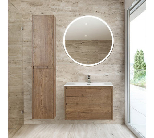 Шкаф пенал BelBagno Kraft 33 L KRAFT-1600-2A-SC-RT-L подвесной Rovere Tabacco