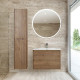 Шкаф пенал BelBagno Kraft 33 L KRAFT-1600-2A-SC-RT-L подвесной Rovere Tabacco