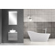 Тумба под раковину BelBagno Kraft 60 KRAFT-600-2C-SO-CG подвесная Cemento Grigio