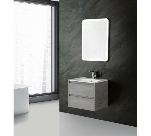 Тумба под раковину BelBagno Kraft 70 KRAFT-700-2C-SO-CG подвесная Cemento Grigio