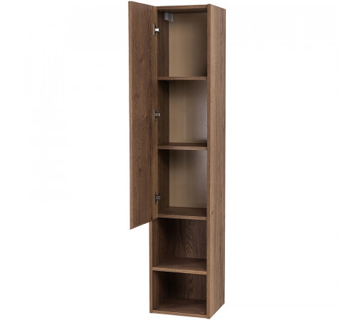 Шкаф пенал BelBagno Kraft 33 L KRAFT-1600-1A-SC-RT-L подвесной Rovere Tabacco