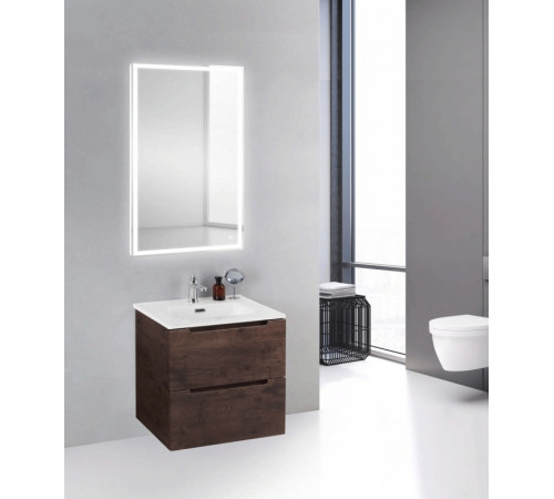 Тумба под раковину BelBagno ETNA 39-500/390-2C-SO-RW-P подвесная Rovere Moro