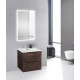 Тумба под раковину BelBagno ETNA 39-600/390-2C-SO-RW-P подвесная Rovere Moro