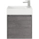 Тумба под раковину BelBagno Kraft Mini 50 R KRAFT MINI-500/260-1A-SO-CG-R подвесная Cemento Grigio