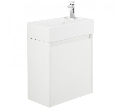 Тумба под раковину BelBagno Kraft Mini 50 L KRAFT MINI-500/260-1A-SO-BO-L подвесная Bianco Opaco