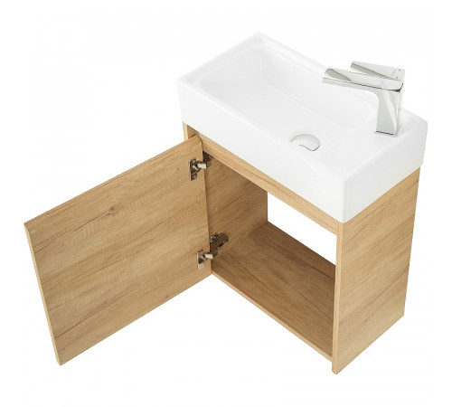 Тумба под раковину BelBagno Kraft Mini 50 L KRAFT MINI-500/260-1A-SO-RNN-L подвесная Rovere Nebrasca Nature