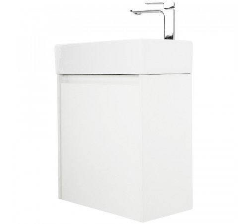 Тумба под раковину BelBagno Kraft Mini 50 L KRAFT MINI-500/260-1A-SO-BO-L подвесная Bianco Opaco